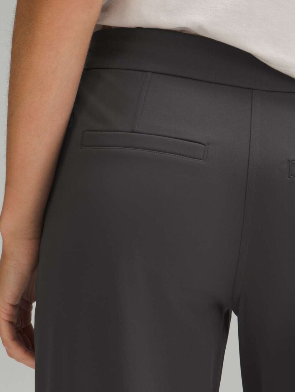 Lululemon Straight-Leg Mid-Rise Pant Luxtreme Graphite Grey Size Small x 31" - Picture 4 of 13